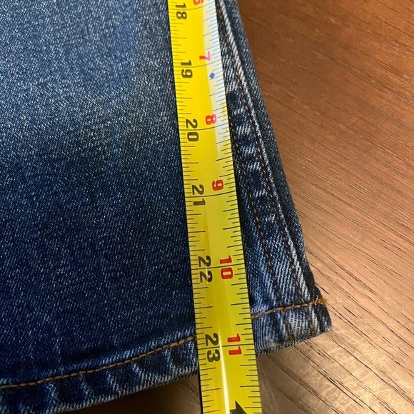 Abercrombie & Fitch Curve Love Ankle Straight Ultra High Rise jeans. 29/8 short - Picture 10 of 10